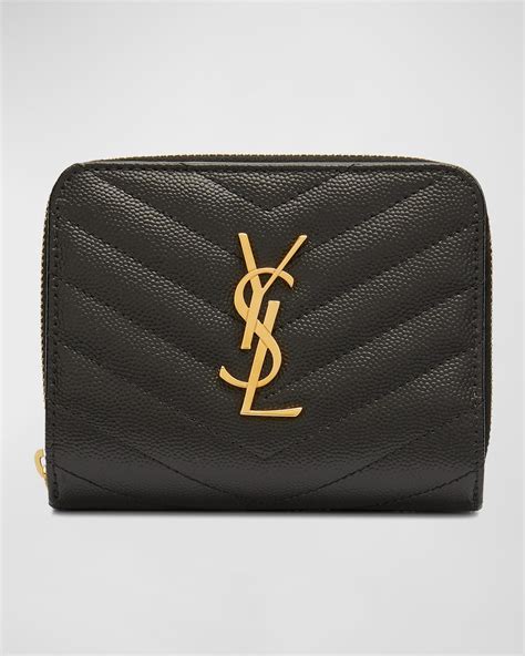 ysl wallet with zip|YSL wallet small.